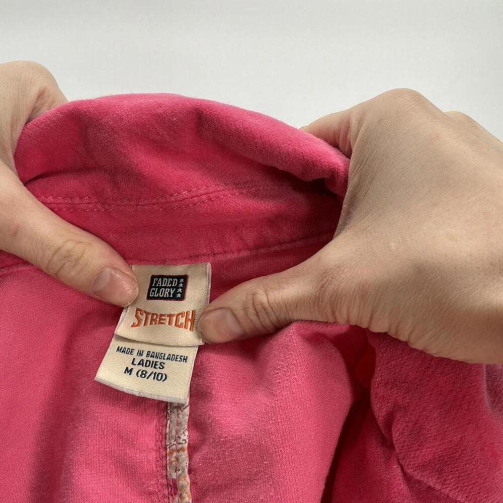 Faded Glory Women's Pink and Red Jacket - Picture 3 of 4
